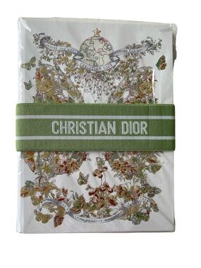 Christian Dior "Around the World" Limited Edition Notebook with Green Logo Band